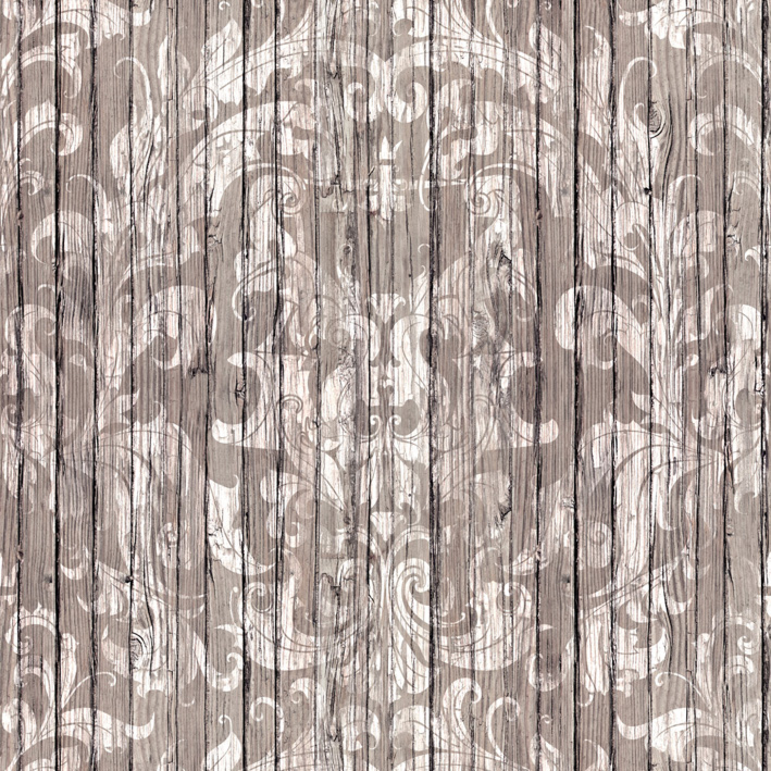 Brown Driftwood Wallpaper | DIY at B&Q